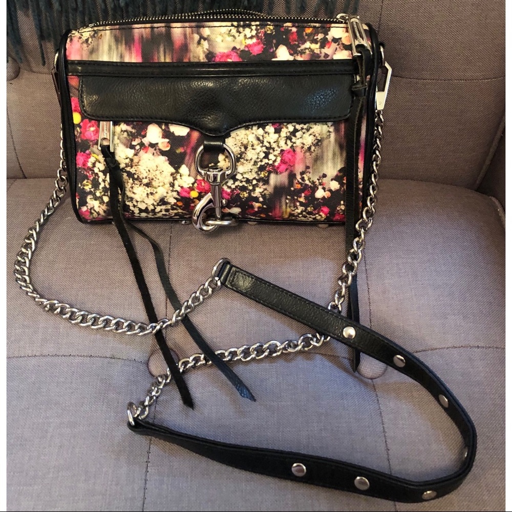 Rebecca Minkoff Floral Canvas Mini Mac